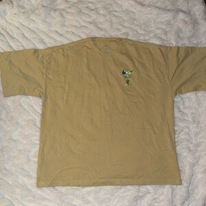 💯NIkE TEE, Sole Food graphic tee shirt, size XXL, tan neon green and blue